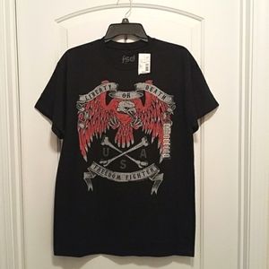 FSD Liberty Or Freedom USA T-Shirt. NWT